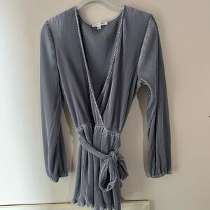 NWOT light blue romper